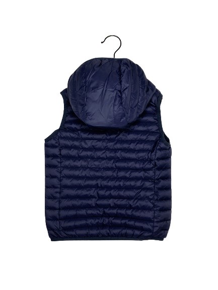 100gr gilet ecopiumino+cappuccio