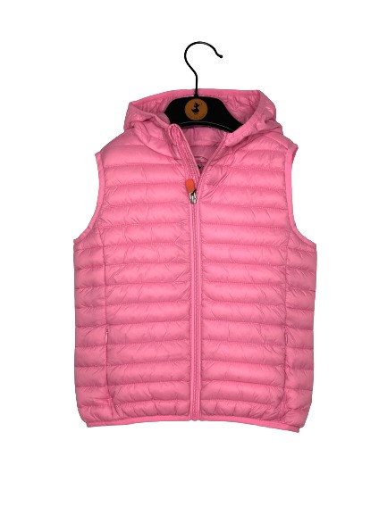 100gr gilet ecopiumino+cappuccio