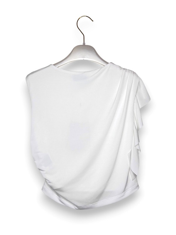 T-shirt graffata viscosa