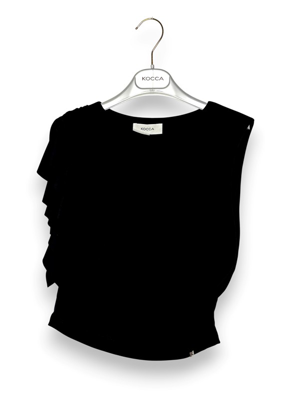 T-shirt graffata viscosa