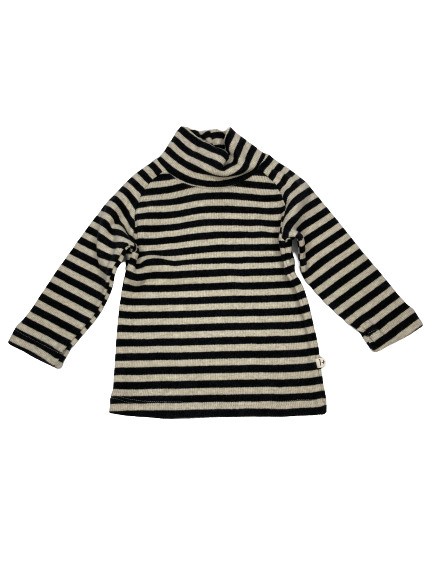 Dolcevita manica lunga rigata