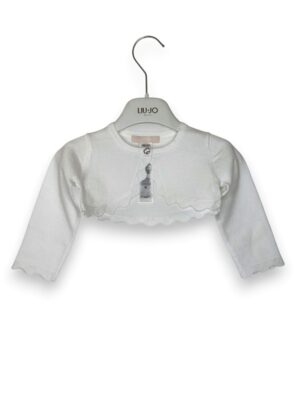 Coprispalle maglia bordo dentellato