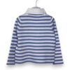 Girocollo maglia rigata+collo staccabile