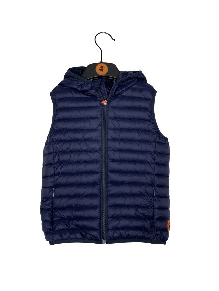 100gr gilet ecopiumino+cappuccio