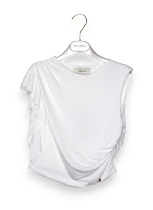 T-shirt graffata viscosa