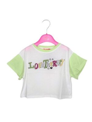 T-shirt corta+love therapy