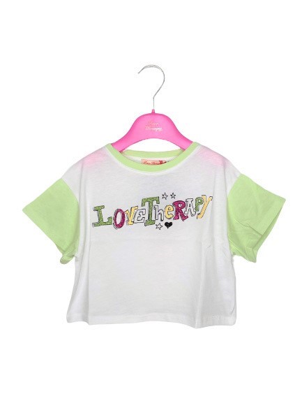 T-shirt corta+love therapy