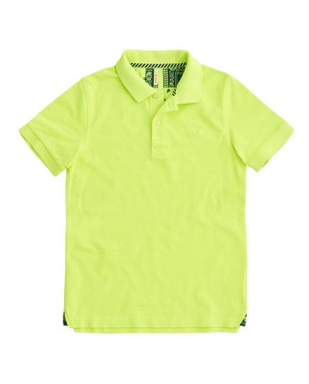 Polomm piquet stone washed