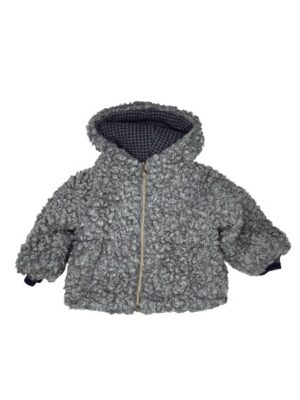 Giaccone+cappuccio+zip orsetto