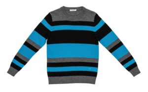 Girocollo manica lunga rigata