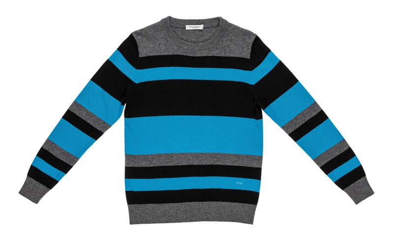 Girocollo manica lunga rigata