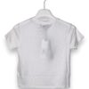 T-shirt dkny swarowsky argento