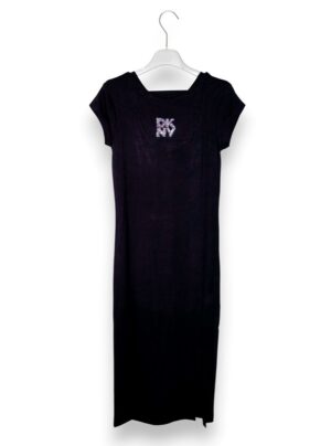 Abito tubino lungo+spacco dkny
