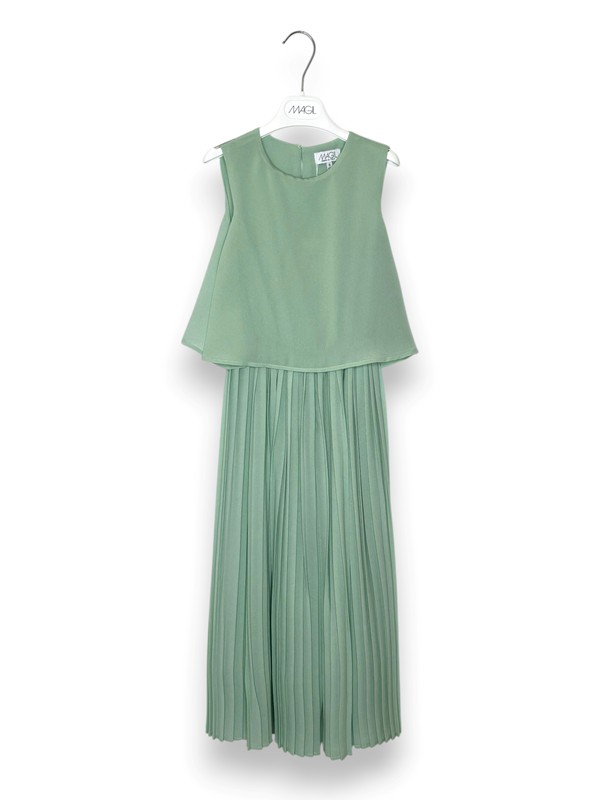 Tuta pantaloni plisse