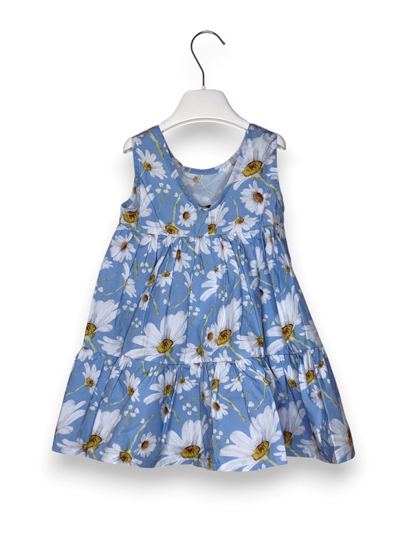 Scamiciato+fiocco stampa margherite