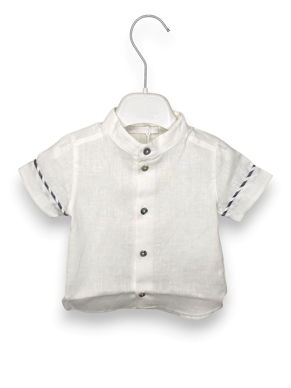 299D6AEF4992B2B818105F48BCB9D7A5_ Camicia coreana mezza manica lino