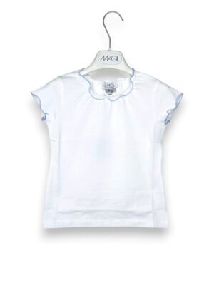 37BD3B5836D54D55466CB6FA8FC8144C_ T-shirt bordata arricciata