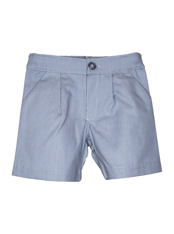 Bermuda rigato cotone