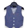 Gilet punto milano melange