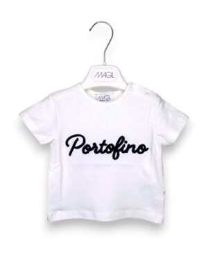 T-shirt ricamo portofino