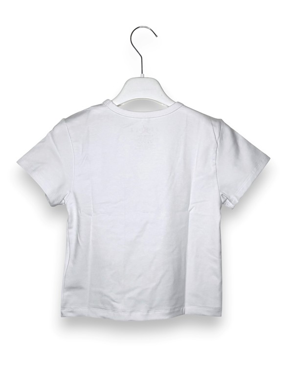 T-shirt cropped jordan 23 fiori