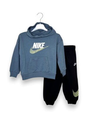 Tuta jogging+cappuccio bicolore nike