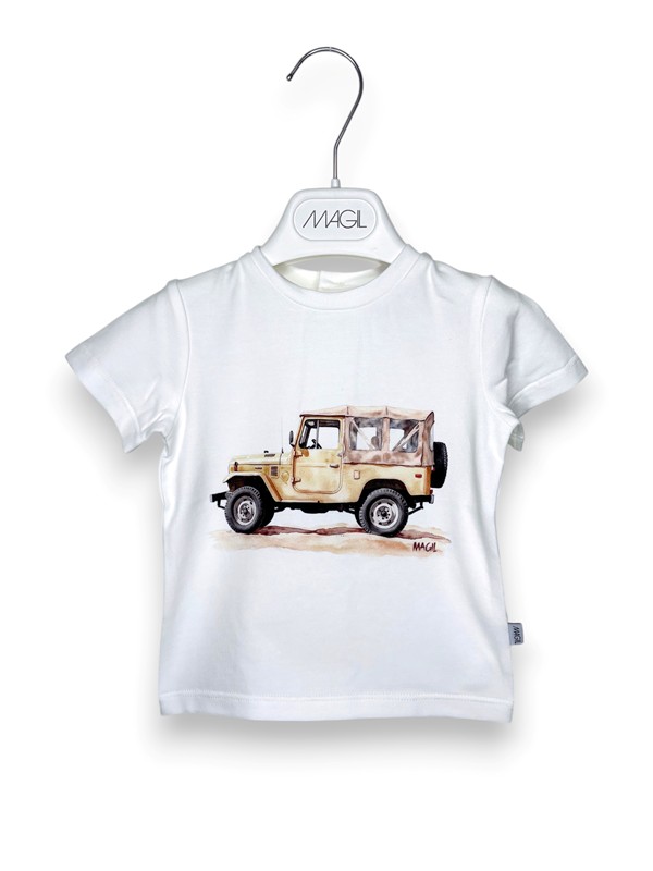 T-shirt stampa jeep