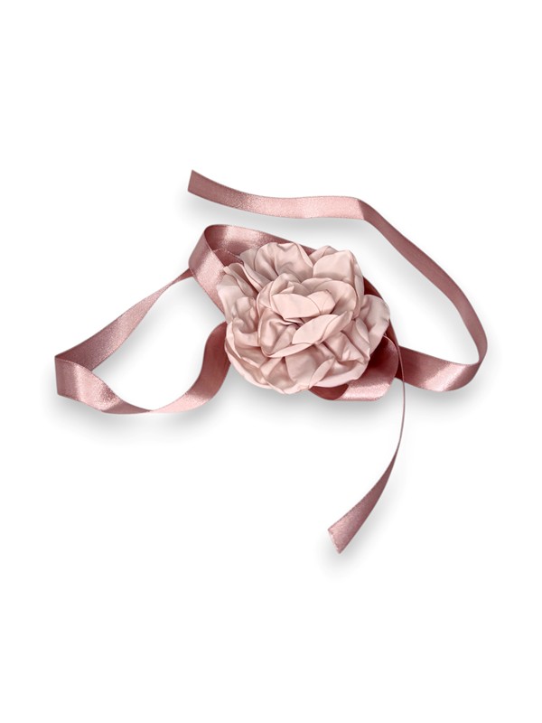 Cintura fiore taffeta
