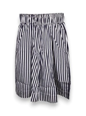 Pantalone palazzo farfalla rigato