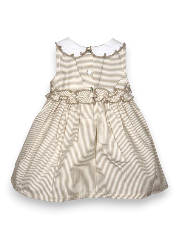 Scamiciato+fiocco rigato