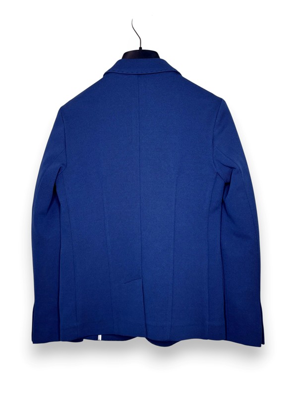 Giacca 2 bottoni piquet stretch