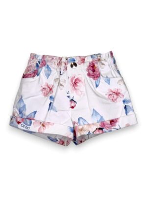 Short cotone stampa fiori