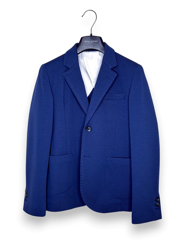 Giacca 2 bottoni piquet stretch