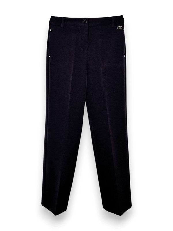 Pantalone palazzo crepe