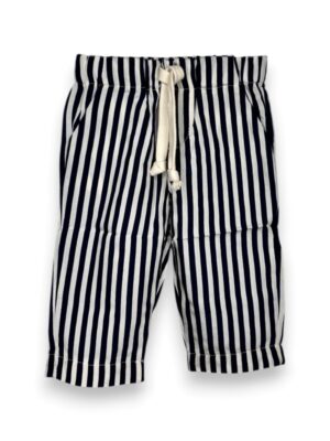 Pantalone con coulisse rigato