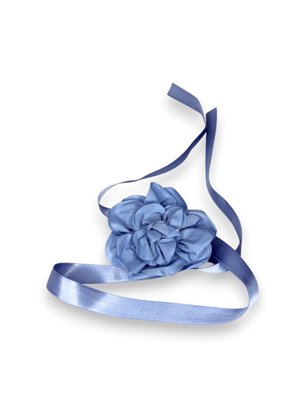 Cintura fiore taffeta
