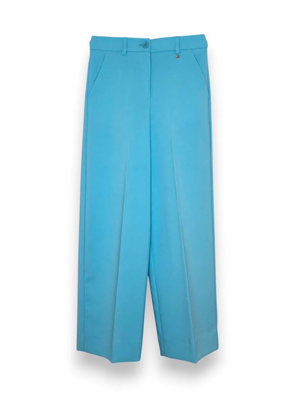 Pantalone palazzo crepe