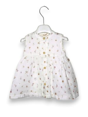 Scamiciato garza stampa fiori