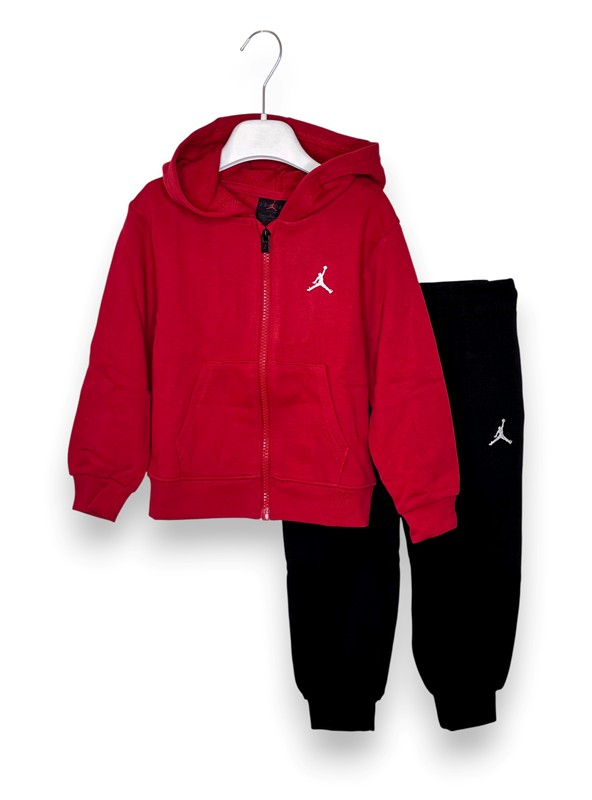 Tuta+zip+cappuccio jumpman bicolore