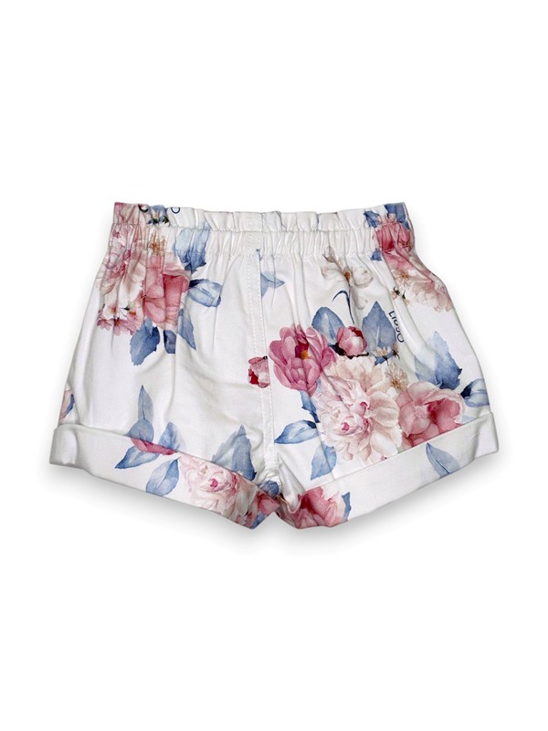 Short cotone stampa fiori