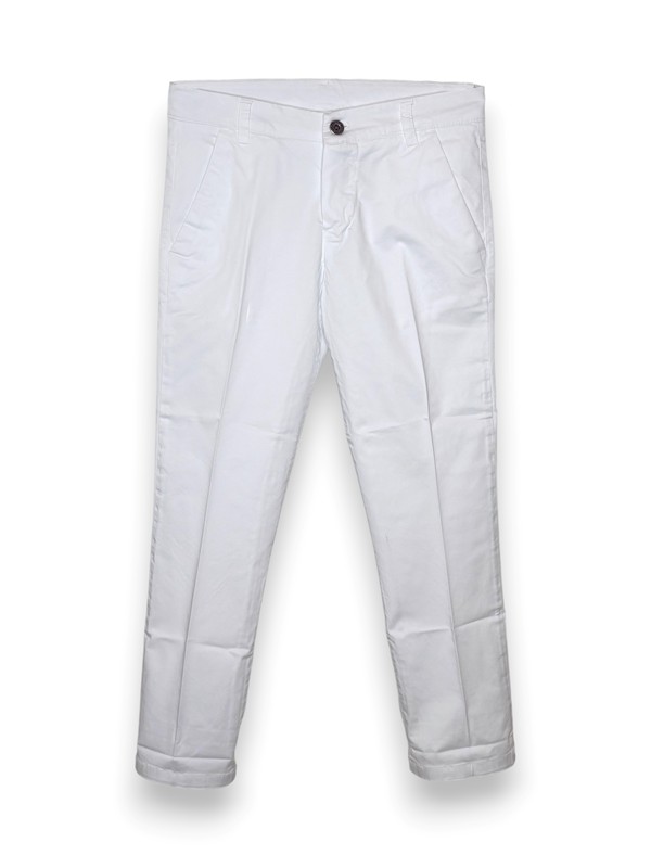 Pantalone chino cotone stretch