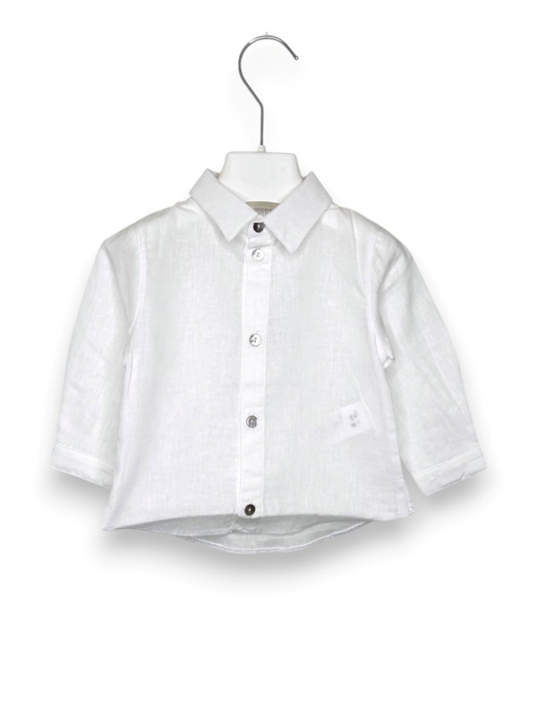 Camicia manica lunga lino