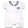 Pagliaccetto jersey colllo rigato