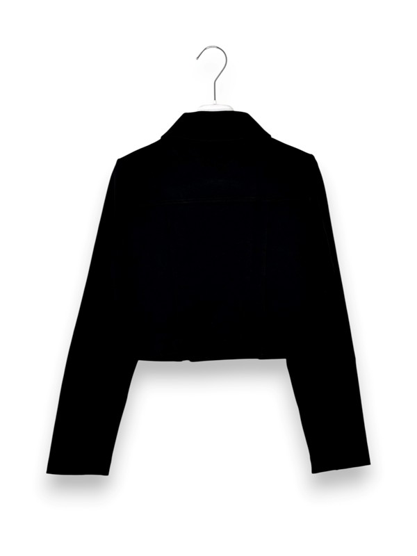 Chiodo felpa stretch