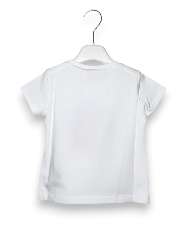 T-shirt stampa borsa glitter