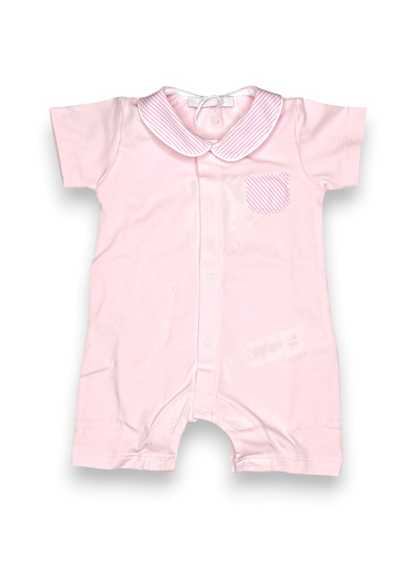 Pagliaccetto jersey colllo rigato