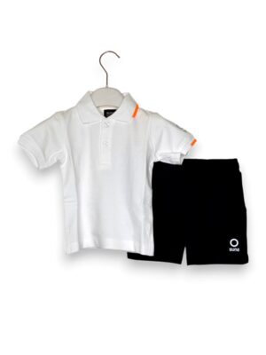 Polo+bermuda in felpa