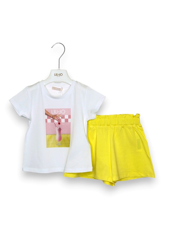 T-shirt+short coppa/cuore gelato