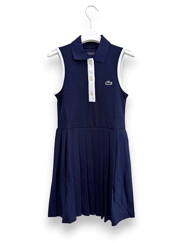 Abito plisse tennis+short piquet ultra dry