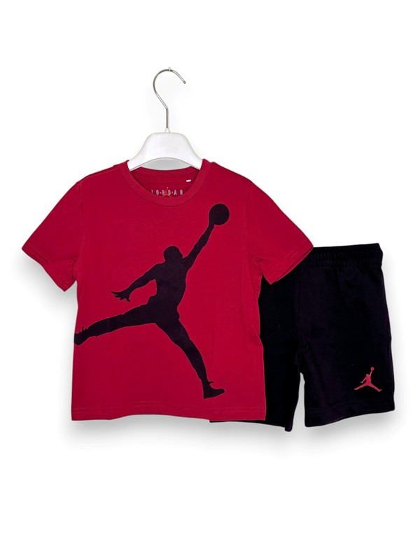 T+shirt+bermuda felpa jumpman bicolore